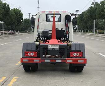 福田藍(lán)牌勾臂式垃圾車