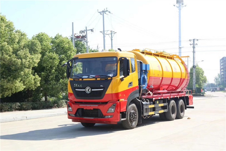 東風(fēng)天龍21方清洗吸污車國(guó)六