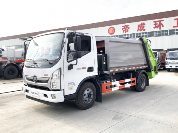 福田奧鈴壓縮式垃圾車