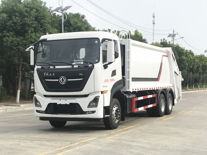 東風(fēng)天龍壓縮式垃圾車(chē)