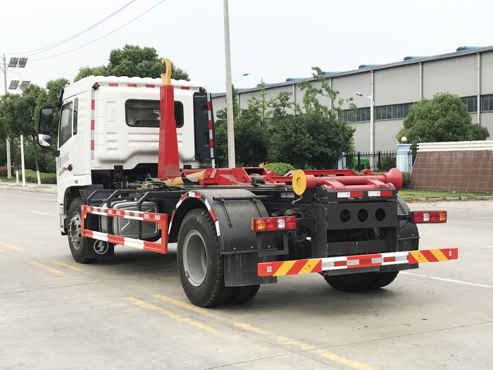 陜汽車廂可卸式垃圾車