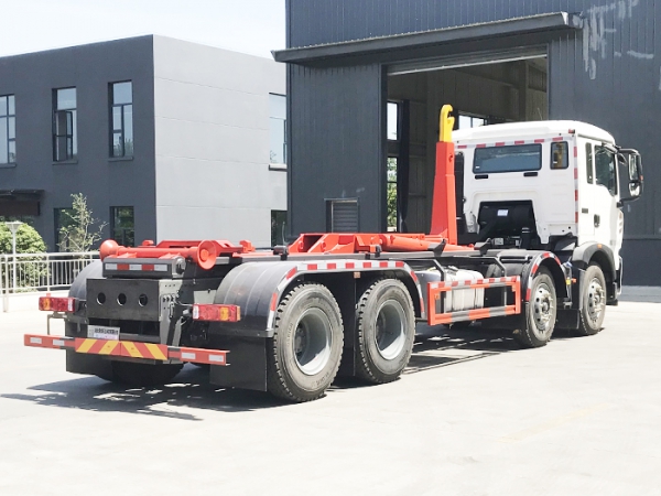 重汽豪沃車廂可卸式垃圾車