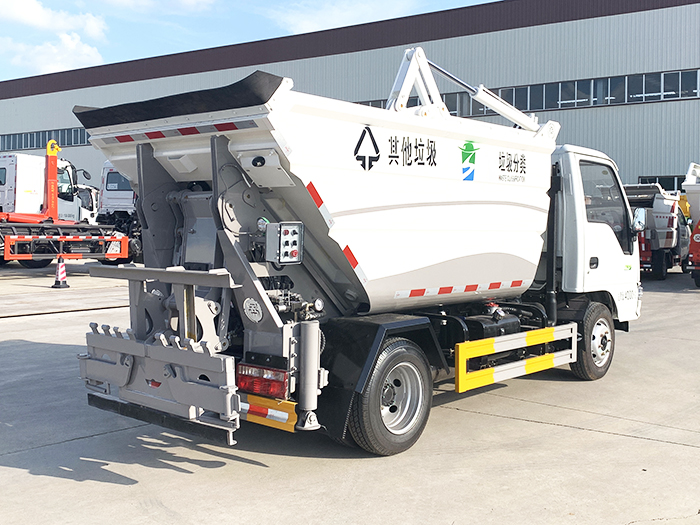 江淮康鈴X1后掛桶式垃圾車(chē)