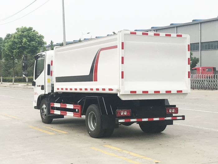 福田奧鈴側(cè)掛桶式垃圾車