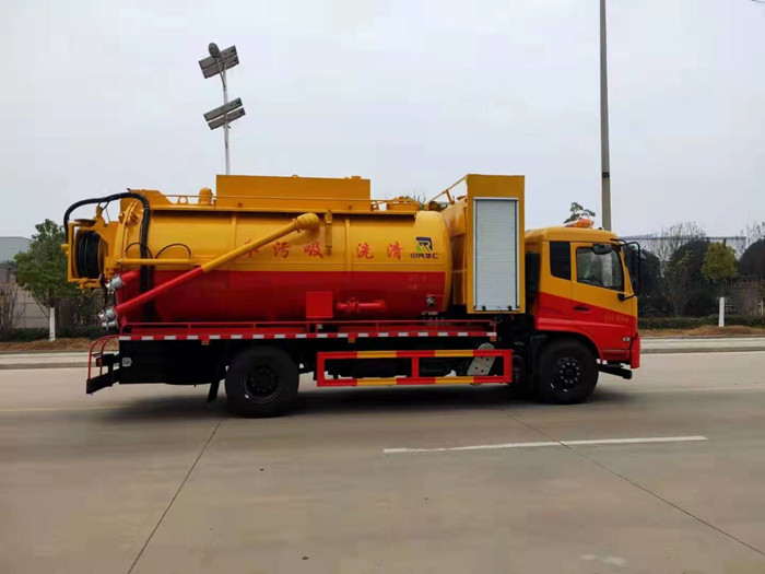 東風天錦清洗吸污車