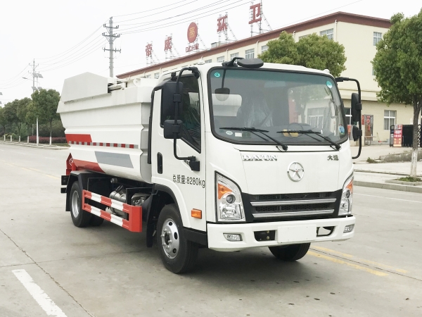 大運自裝卸式垃圾車