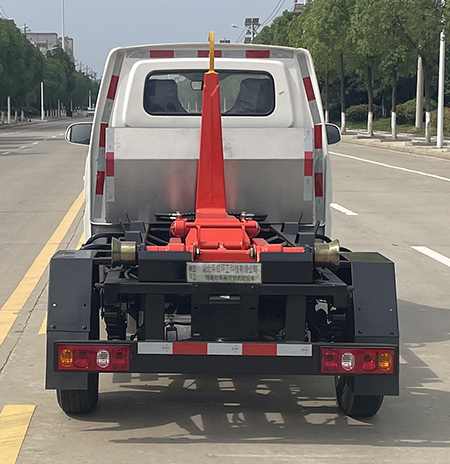 3立方純電動(dòng)車廂可卸式垃圾車