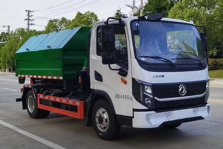 東風(fēng)華神車廂可卸式垃圾車