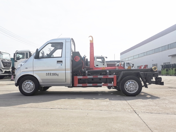 五菱純電動車廂可卸式垃圾車